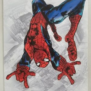 Spidey, Batman, Captain Marvel, Goku, Thanos print
